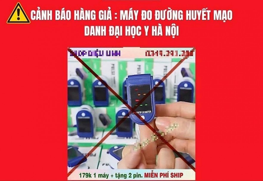 Bệnh viện Đại học Y Hà Nội không sản xuất, không bán máy đo đường huyết