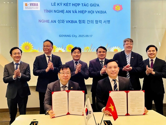 Nghệ An tăng cường hợp tác đầu tư, thương mại với các đối tác Hàn Quốc