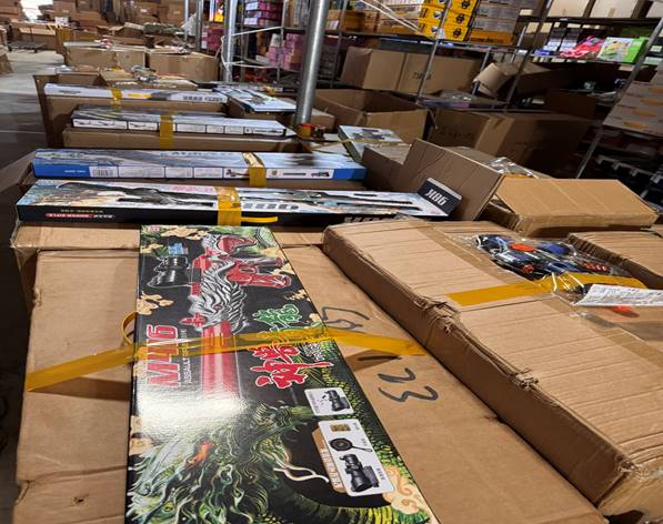 Lô hàng hóa vi phạm