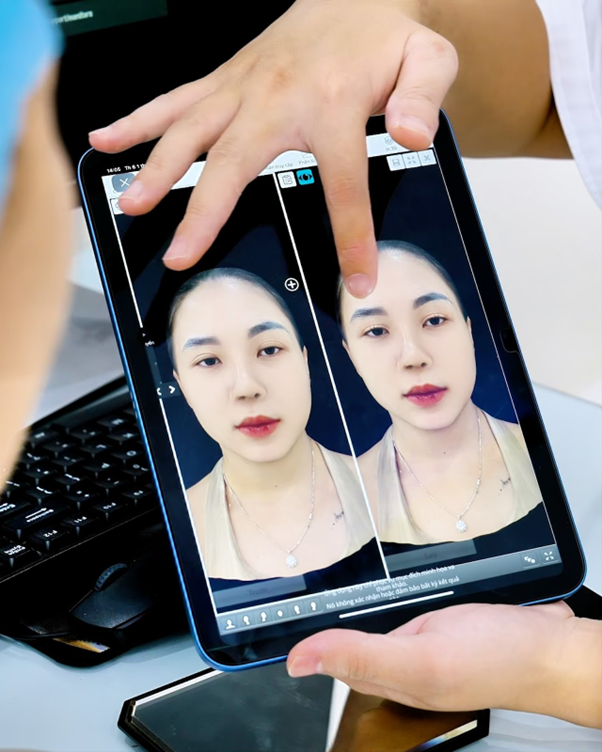 Điểm đặc biệt của AI VISION là kết quả mô phỏng hiển thị chân thực lên tới 90%