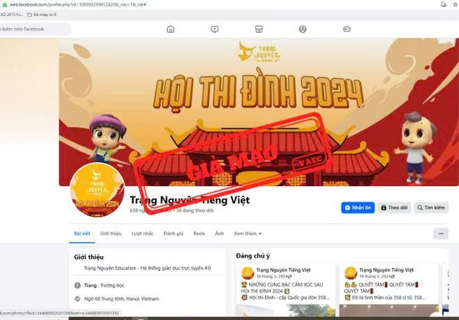 Giả mạo Trạng nguyên Tiếng Việt, thủ đoạn lừa đảo nhắm vào phụ huynh, học sinh