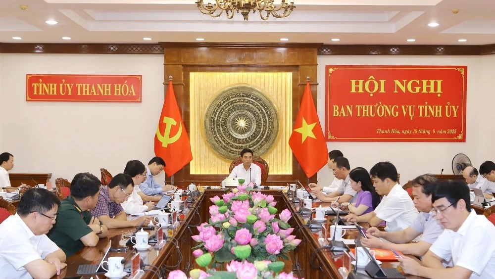 Ban Thường vụ Tỉnh ủy Thanh Hóa cho ý kiến vào phương án lập quy hoạch đô thị và nông thôn