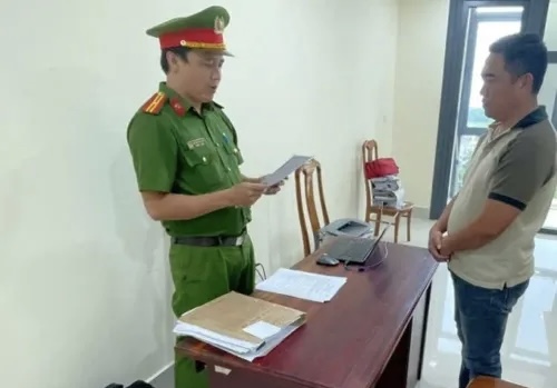 Bị can Nguyễn Vương Hoài