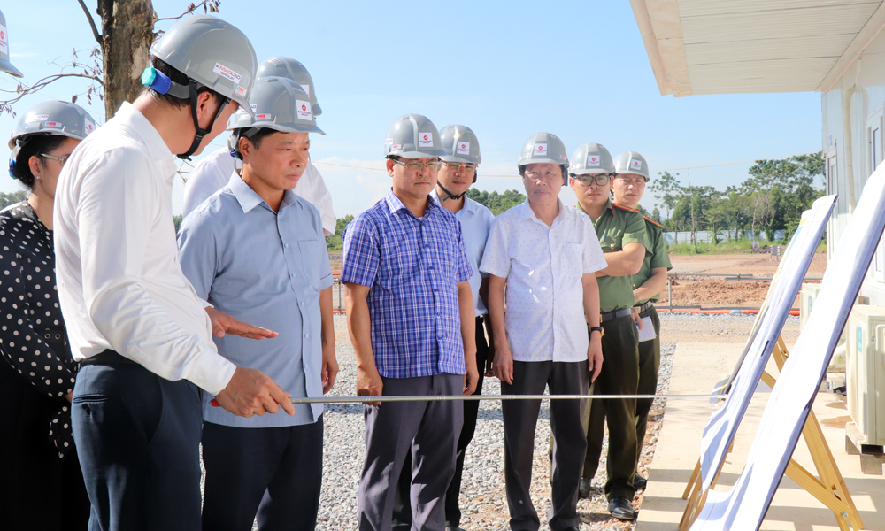 Đẩy nhanh tiến độ xây dựng Nhà máy xử lý rác và phát điện Bắc Giang