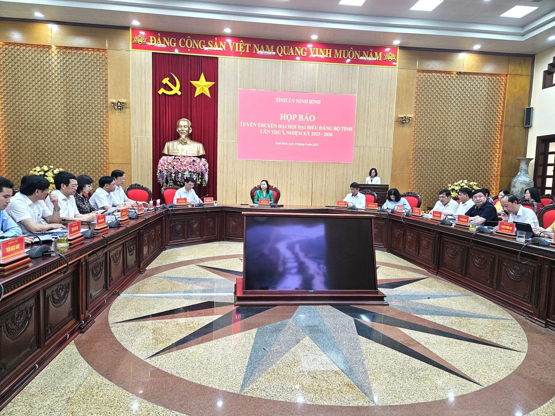 Ninh Bình sẵn sàng cho Đại hội đại biểu Đảng bộ tỉnh lần thứ I, nhiệm kỳ 2025 - 2030