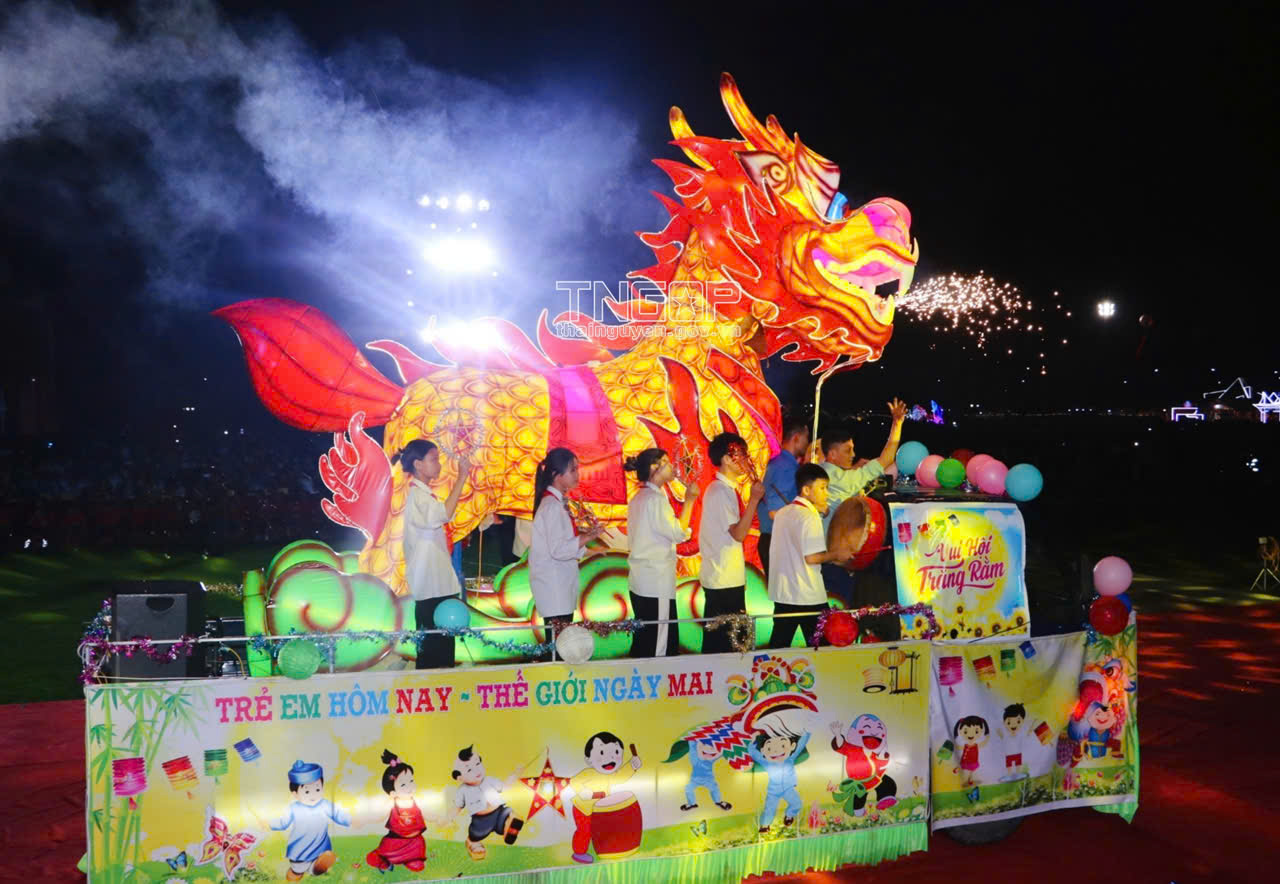 Tổ chức Cuộc thi rước đèn Trung thu tỉnh Thái Nguyên năm 2025