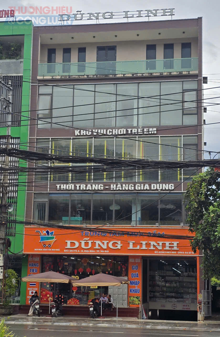 Trung tâm mua sắm Dũng Linh đã từng bị xử phạt