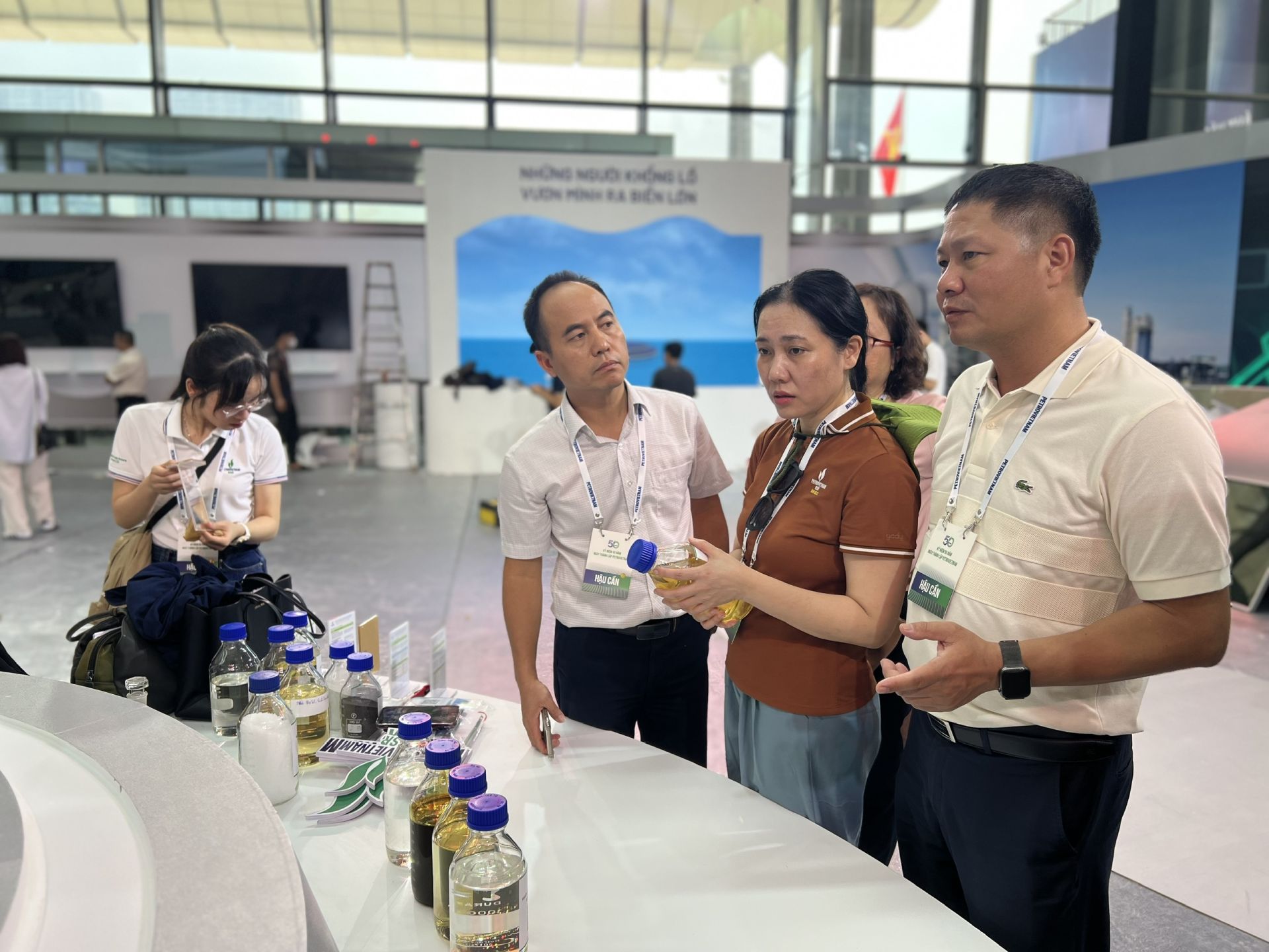 BSR sẵn sàng cho Triển lãm Khoa học công nghệ quốc tế chào mừng 50 năm thành lập Petrovietnam