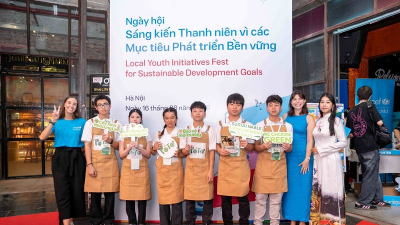 Một sự kiện về thúc đẩy phát triển bền vững do Liên hợp quốc tổ chức tại Việt Nam. (Ảnh UN)