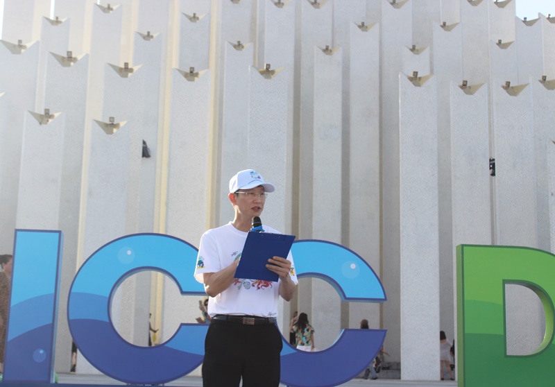 Ông Chitchanop Ekkomonrat, Giám đốc Bảo trì của LSP phát biểu tại sự kiện