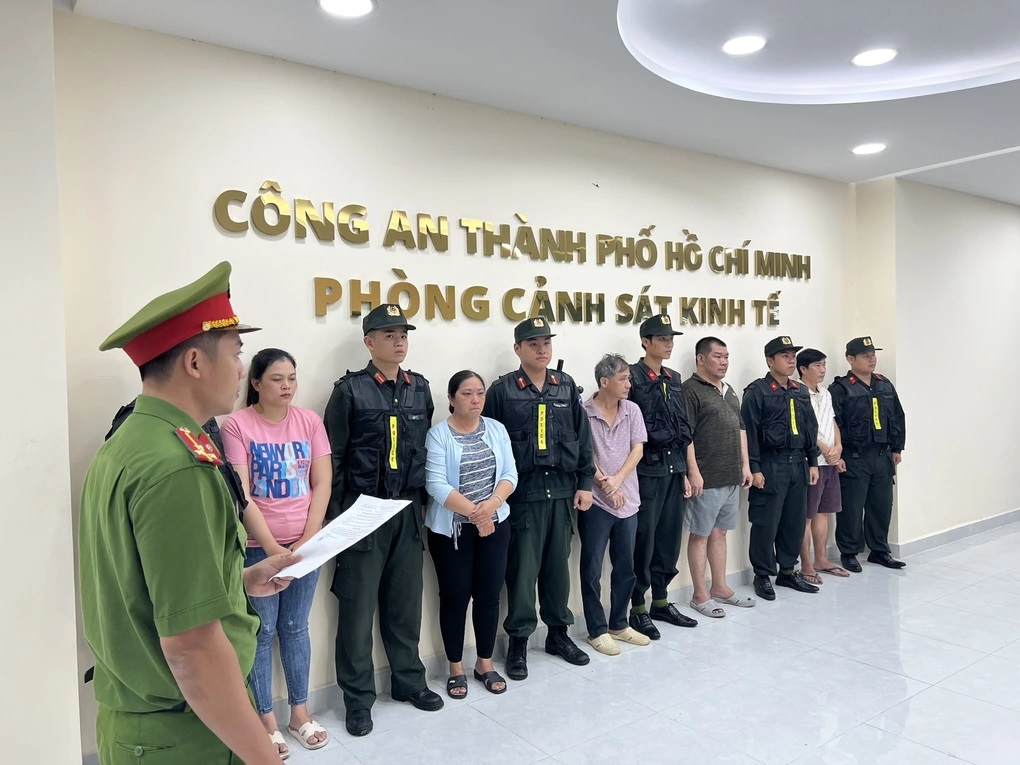 Ảnh: Công an Thành phố Hồ Chí Minh