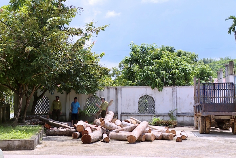 số tang vật vi phạm còn tại hiện trường đã được thu hồi và đưa về Nhà văn hoá thôn Hắc để bảo quản theo quy định.