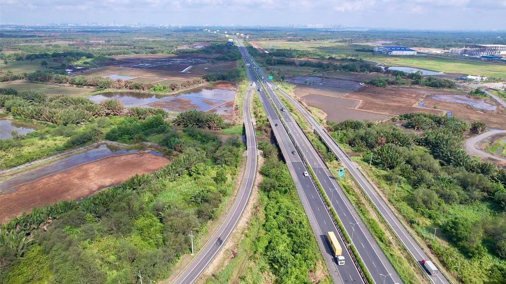 Nút giao 319 cao tốc đi các khu công nghiệp Nhơn Trạch