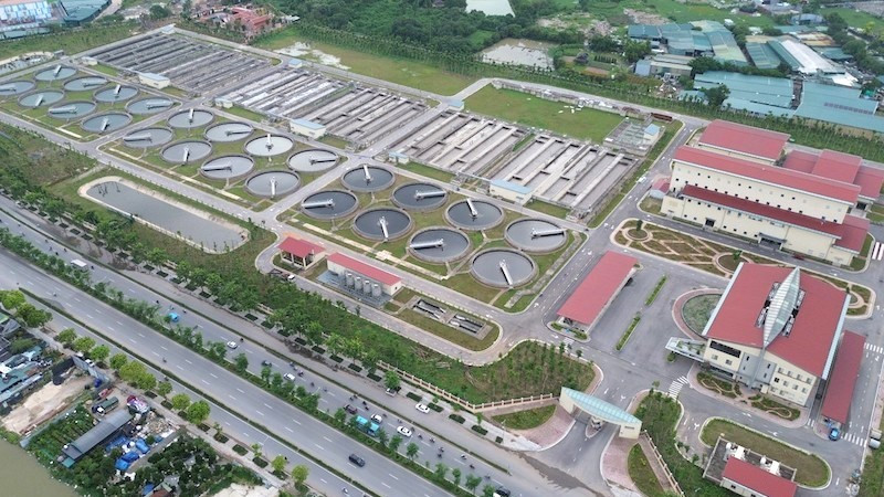 Nhà máy xử lý nước thải Yên Xá. Nhà máy xử lý nước thải Yên Xá.