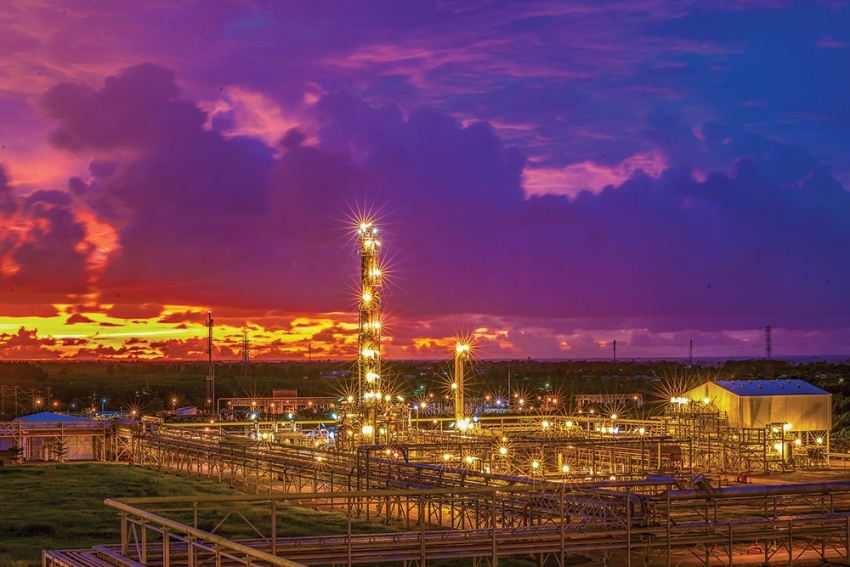 GPP Cà Mau về đêm (ảnh: Bùi Trọng Nghĩa)