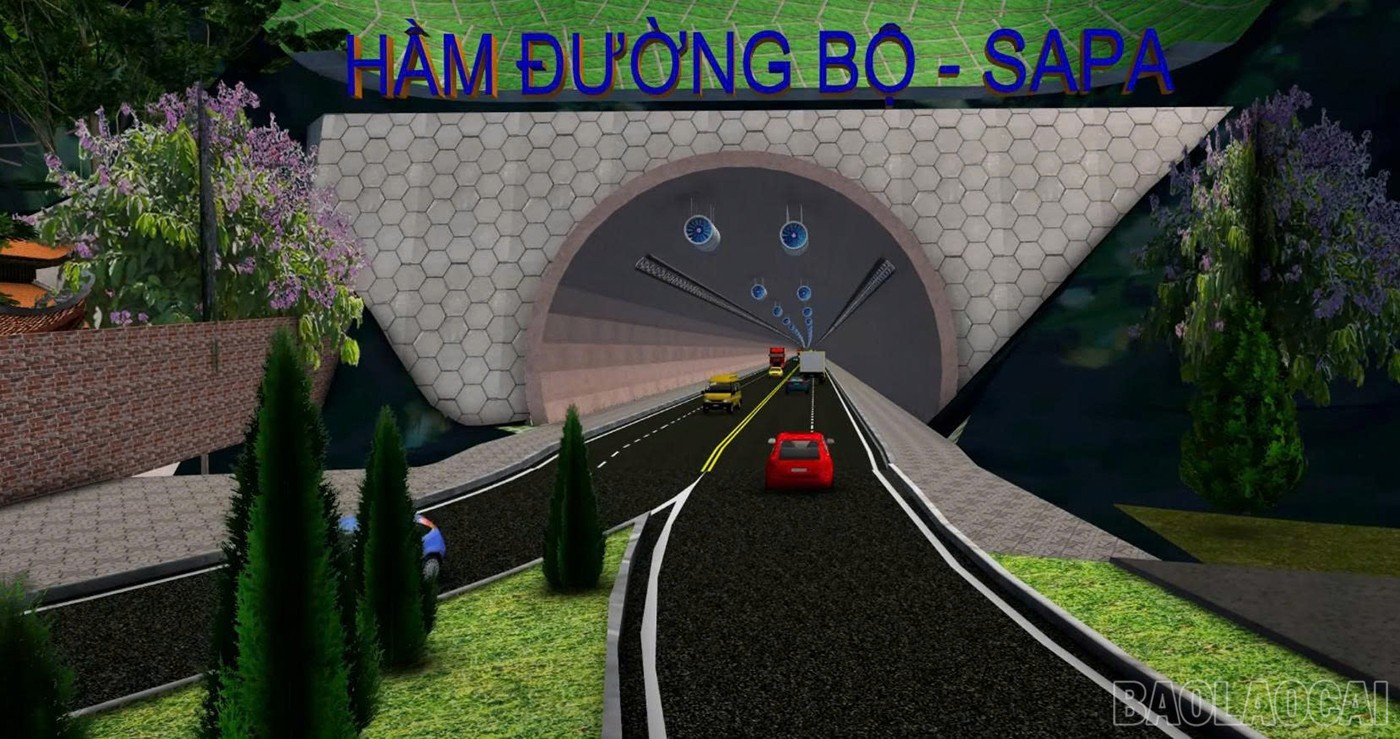 Sa Pa đề xuất xây hầm xuyên núi Hàm Rồng để giảm ùn tắc