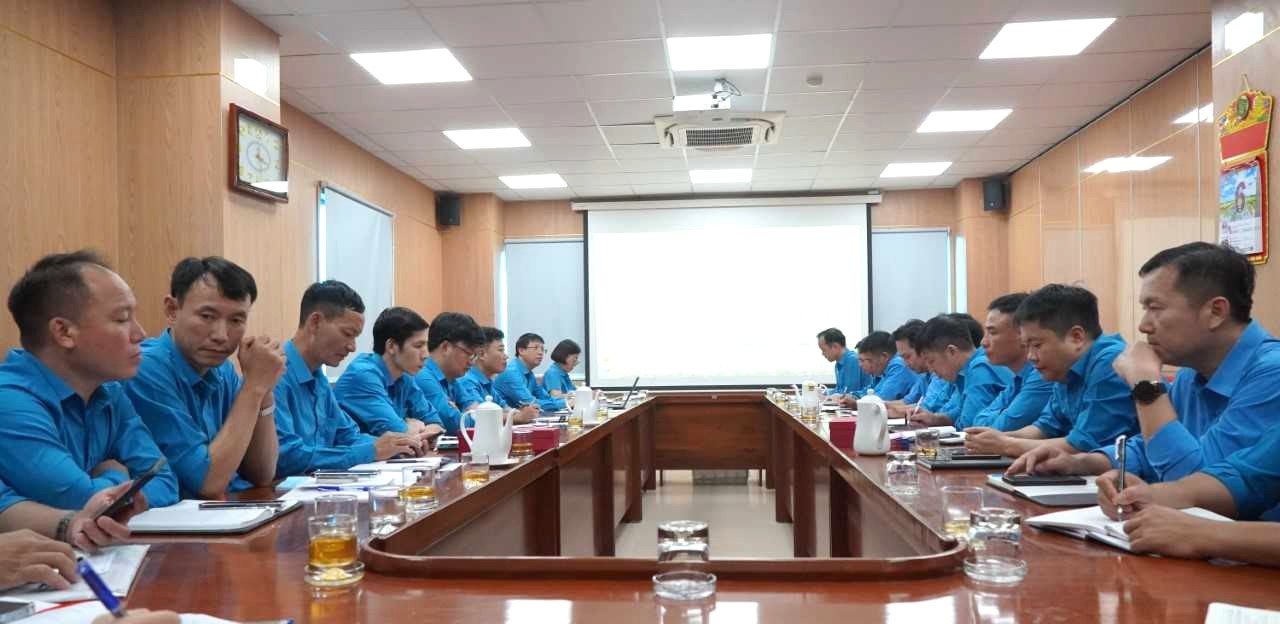 Công đoàn Công ty Cổ phần Than Hà Lầm – Vinacomin sơ kết Tháng thi đua cao điểm thực hiện công tác An toàn vệ sinh lao động