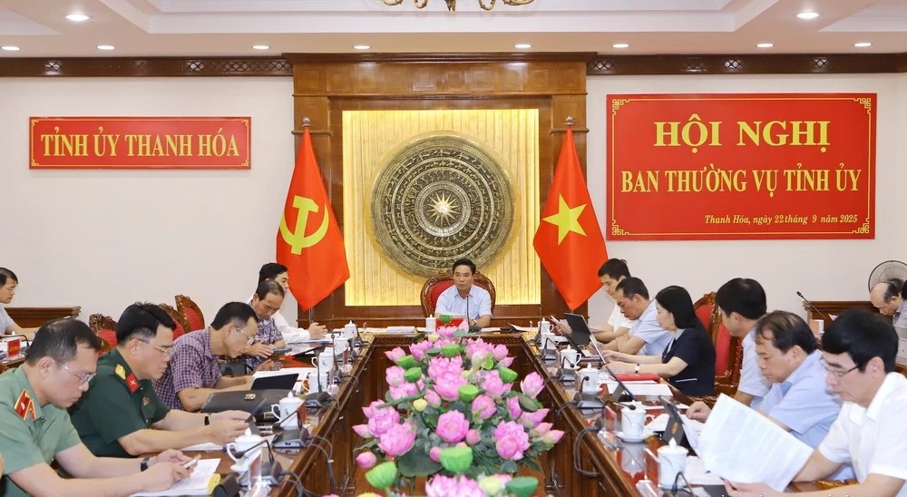 Ban Thường vụ Tỉnh ủy Thanh Hóa cho ý kiến đối với việc triển khai các nhiệm vụ trọng tâm