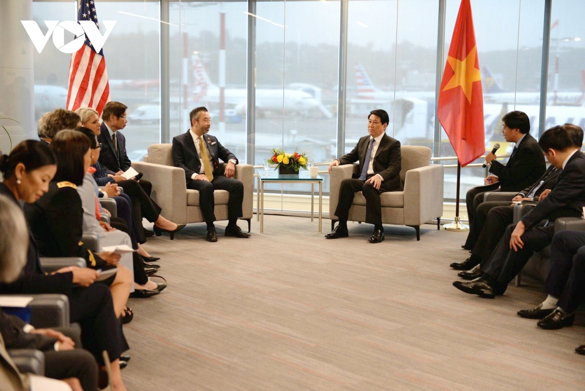 Chủ tịch nước Lương Cường tiếp Đoàn nghị sỹ bang Oregon, Hoa Kỳ