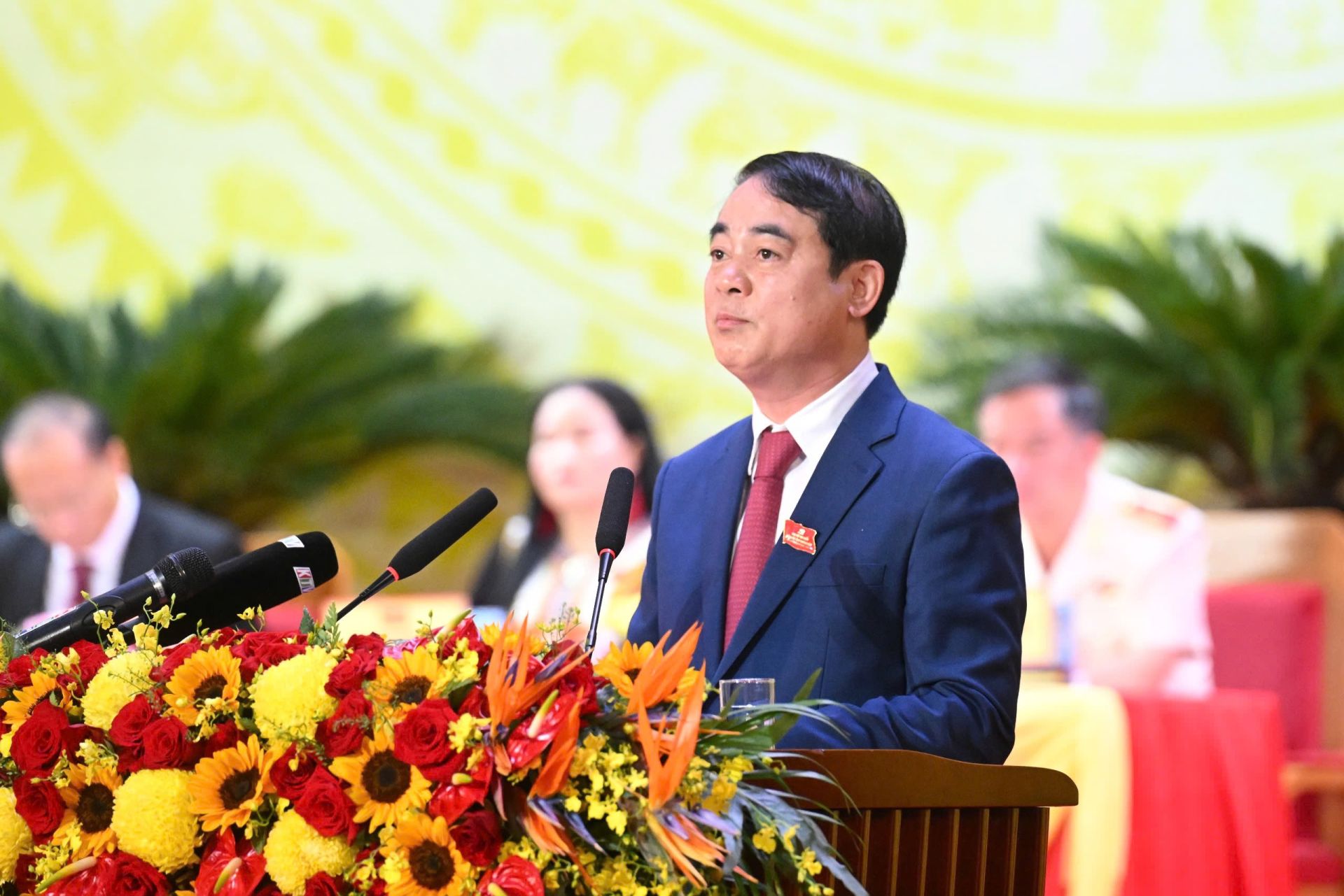 Bí thư Tỉnh ủy Khánh Hòa Nghiêm Xuân Thành phát biểu khai mạc Đại hội Bí thư Tỉnh ủy Khánh Hòa Nghiêm Xuân Thành phát biểu khai mạc Đại hội