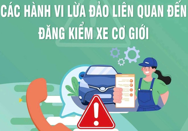 Chiêu trò giả danh cán bộ đăng kiểm lan tới Cao Bằng, người dân cần cảnh giác