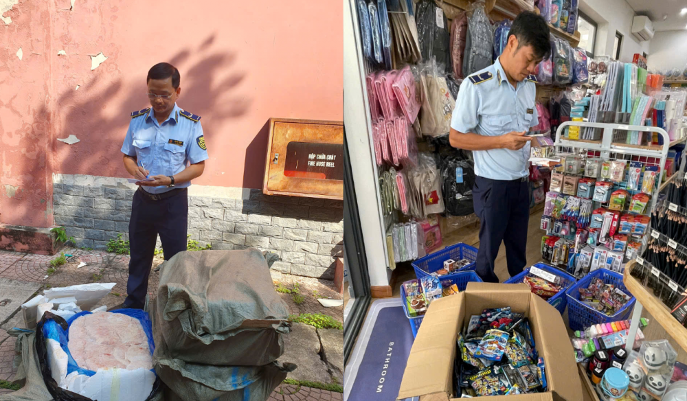 Quản lý thị trường Hà Nội triệt phá hai vụ thực phẩm, đồ chơi nhập lậu