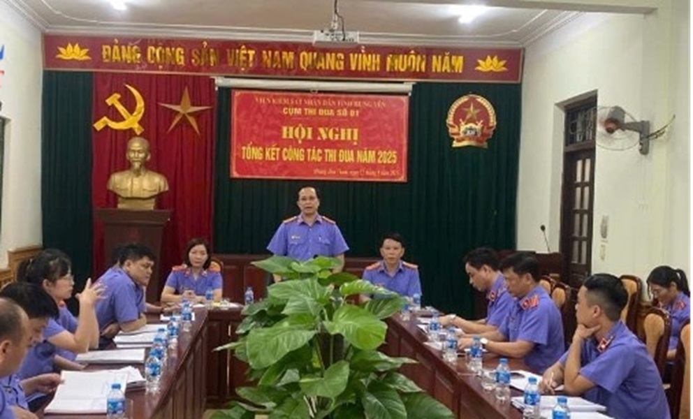 Hưng Yên: Viện Kiểm sát Nhân dân khu vực 1 tổ chức Hội nghị tổng kết thi đua