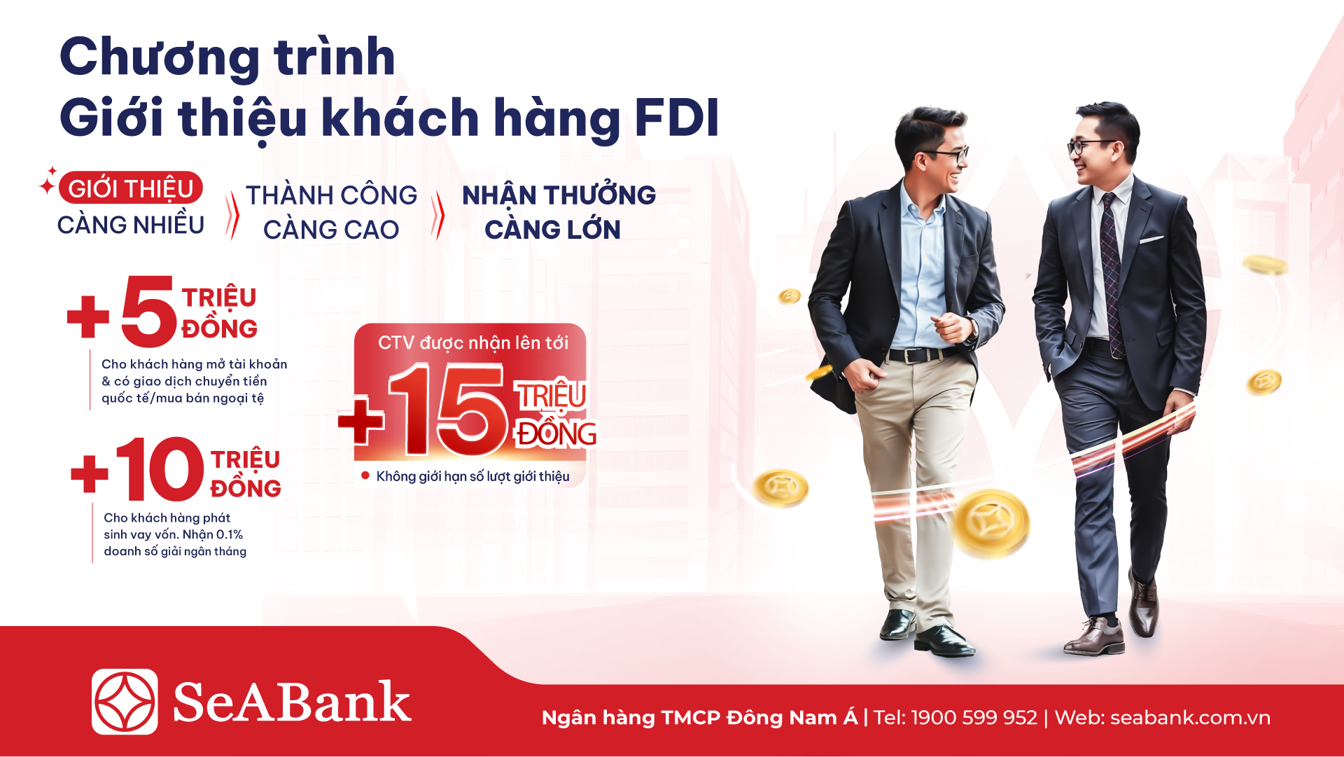 Chương trình CTV giới thiệu khách hàng FDI với nhiều phần thưởng hấp dẫn Chương trình CTV giới thiệu khách hàng FDI với nhiều phần thưởng hấp dẫn