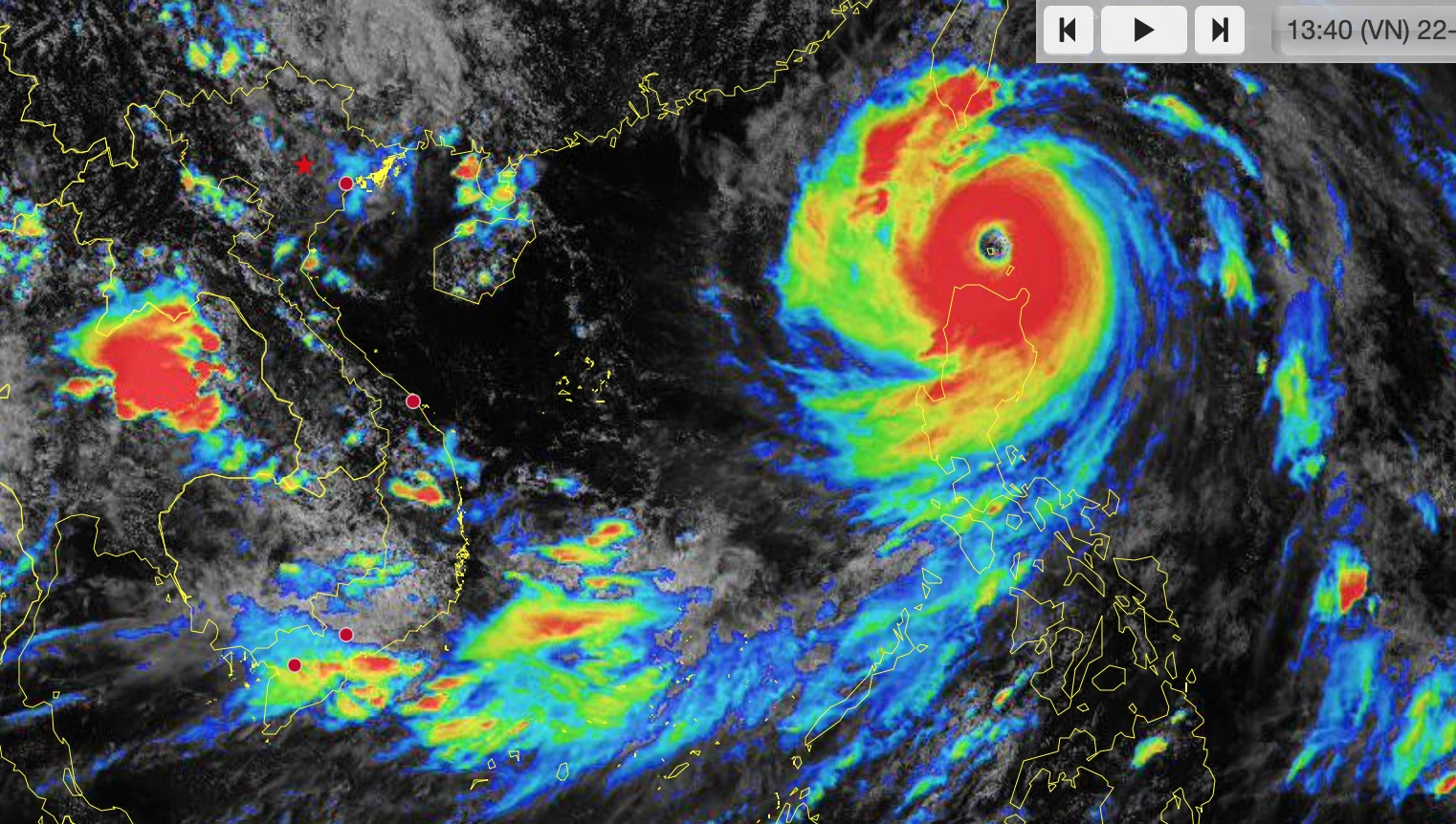 Lào Cai ban hành công điện khẩn ứng phó siêu bão Ragasa