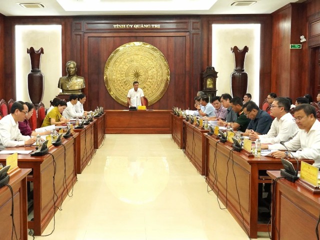 Quảng Trị: Bàn giải pháp thúc đẩy phát triển kinh tế - xã hội, chuẩn bị Đại hội Đảng bộ tỉnh lần thứ I