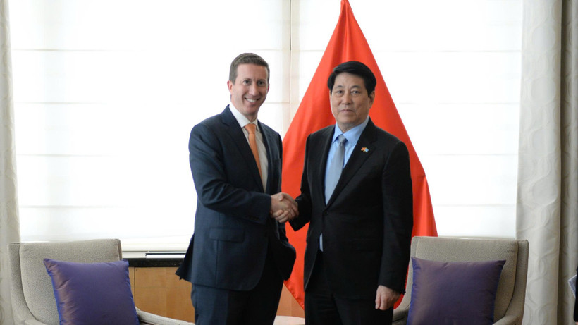 Chủ tịch nước Lương Cường tiếp Giám đốc điều hành Quỹ đầu tư Warburg Pincus.