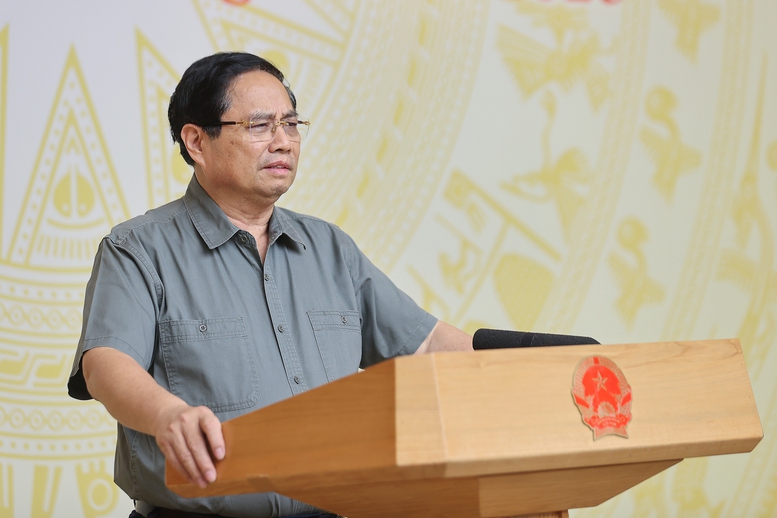 Thủ tướng Phạm Minh Chính, Trưởng Ban Chỉ đạo Trung ương về chính sách nhà ở và thị trường bất động sản, chủ trì hội nghị công bố quyết định kiện toàn Ban Chỉ đạo và phiên họp thứ nhất của Ban Chỉ đạo - Ảnh: VGP/Nhật Bắc Thủ tướng Phạm Minh Chính, Trưởng Ban Chỉ đạo Trung ương về chính sách nhà ở và thị trường bất động sản, chủ trì hội nghị công bố quyết định kiện toàn Ban Chỉ đạo và phiên họp thứ nhất của Ban Chỉ đạo - Ảnh: VGP/Nhật Bắc