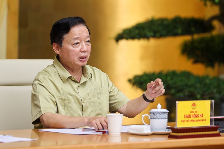 Phó Thủ tướng Trần Hồng Hà phát biểu tại phiên họp - Ảnh: VGP/Nhật Bắc Phó Thủ tướng Trần Hồng Hà phát biểu tại phiên họp - Ảnh: VGP/Nhật Bắc