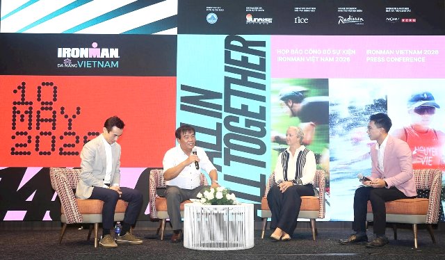 Việt Nam lần đầu tiên đăng cai Giải 3 môn phối hợp IRONMAN cự ly toàn phần, sẽ diễn ra tại Đà Nẵng ngày 10/5/2026. Việt Nam lần đầu tiên đăng cai Giải 3 môn phối hợp IRONMAN cự ly toàn phần, sẽ diễn ra tại Đà Nẵng ngày 10/5/2026.