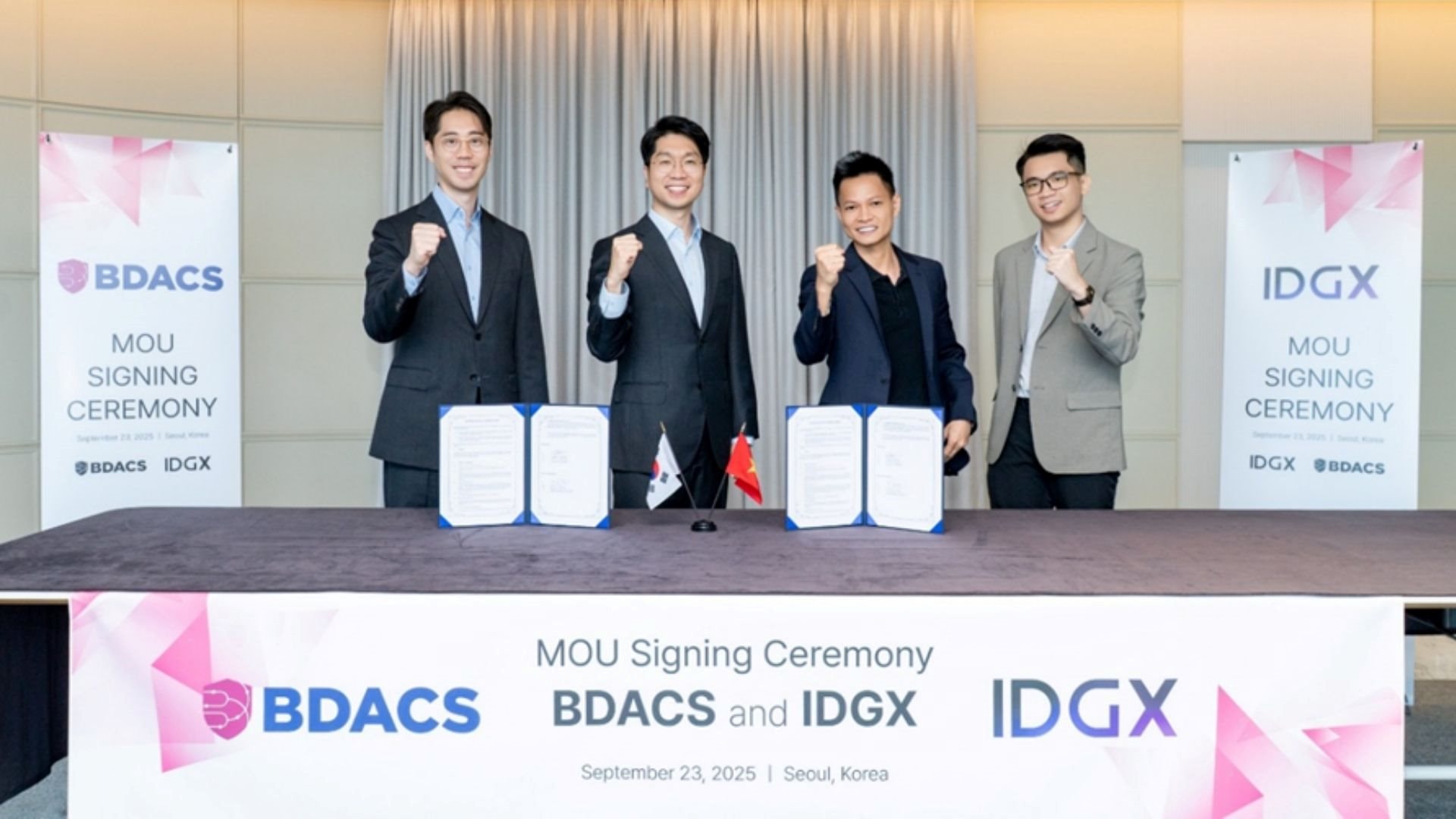 IDGX ký kết hợp tác chiến lược với BDACS, mở đường phát triển thị trường tài sản số IDGX ký kết hợp tác chiến lược với BDACS, mở đường phát triển thị trường tài sản số