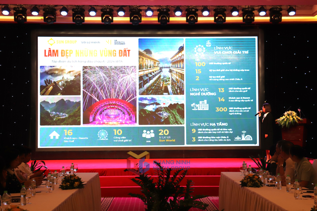 Tập đoàn Sun Group giới thiệu các gói kích cầu du lịch. Tập đoàn Sun Group giới thiệu các gói kích cầu du lịch.