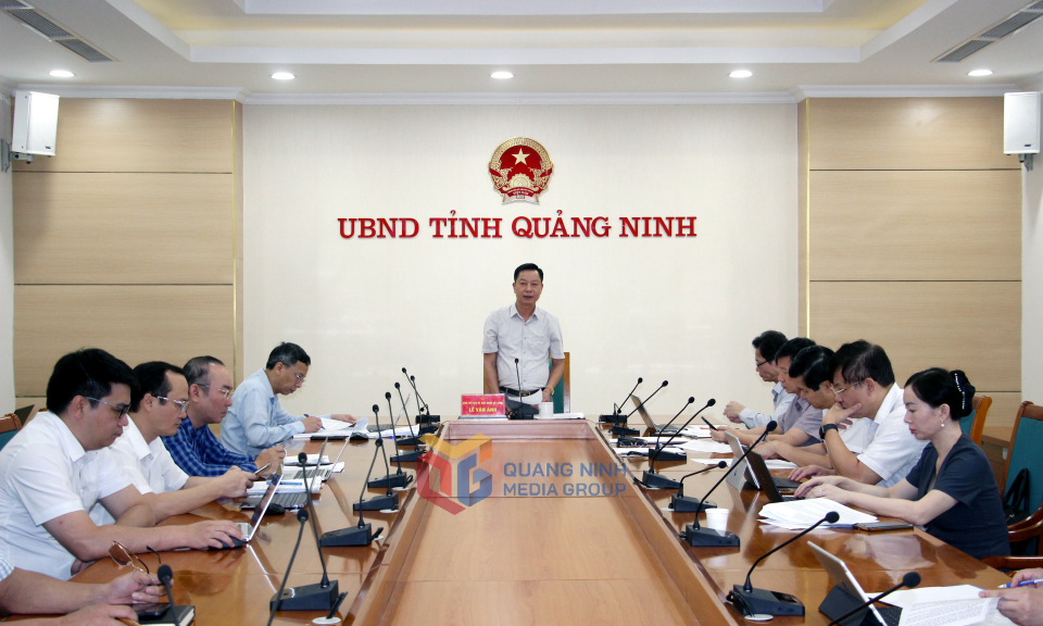 UBND tỉnh Quảng Ninh nghe báo cáo kết quả giải quyết kiến nghị của cử tri
