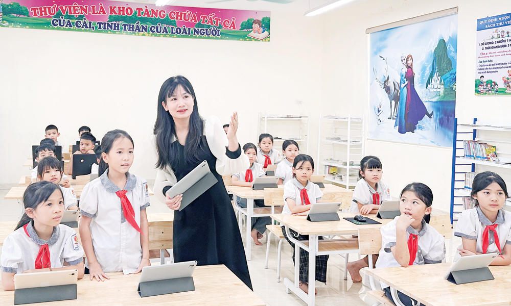 Bắc Ninh: Đổi mới sáng tạo, ứng dụng công nghệ vào giảng dạy