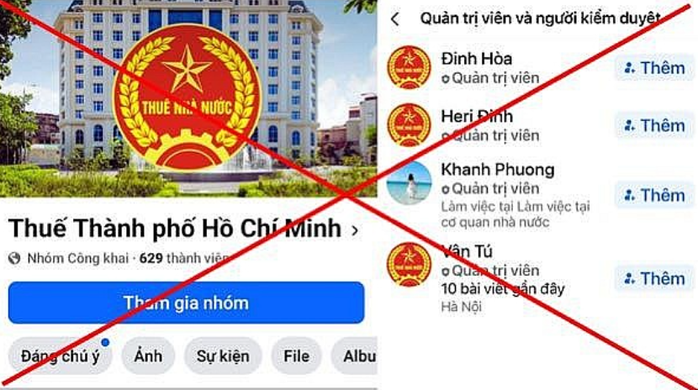 Thuế TP. HCM cảnh báo về tình trạng giả mạo trên mạng xã hội