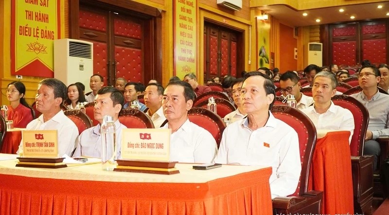 Đoàn đại biểu Quốc hội tỉnh Thanh Hóa tiếp xúc cử tri tại xã Như Thanh