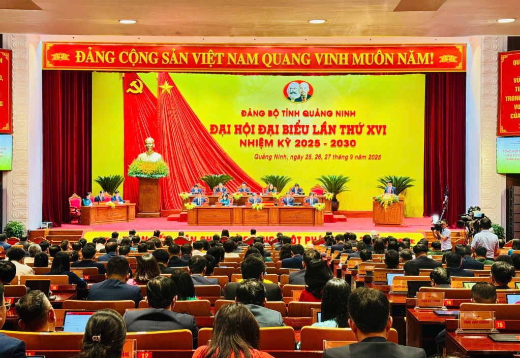Đại hội đại biểu Đảng bộ tỉnh Quảng Ninh lần thứ XVI, nhiệm kỳ 2025 - 2030 tiến hành phiên trù bị