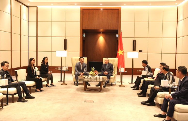 Bybit khẳng định sẵn sàng hỗ trợ xây dựng khung pháp lý, chia sẻ kinh nghiệm quốc tế và tham gia đào tạo nguồn nhân lực cho Việt Nam - Ảnh: VGP/Nguyễn Hoàng