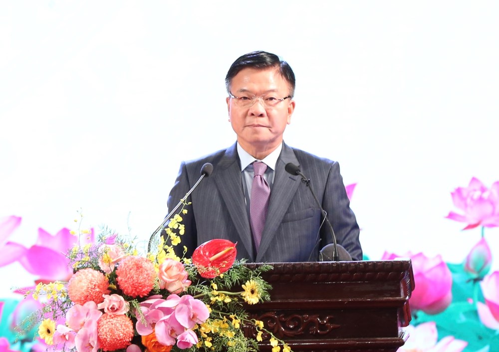 Phó Thủ tướng Lê Thành Long phát biểu tại Đại hội