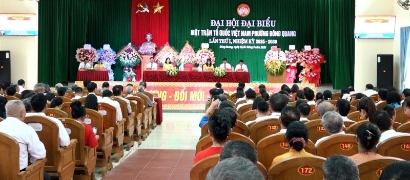 Đại hội đại biểu Mặt trận Tổ quốc phường Đông Quang lần thứ nhất, nhiệm kỳ 2025-2026