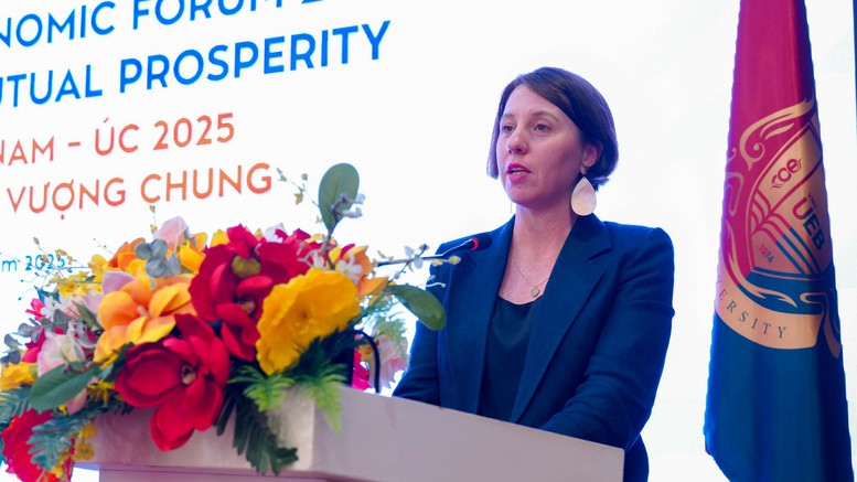 Bà Renee Deschamps - Phó Đại sứ Australia tại Việt Nam - Ảnh: VGP/HT