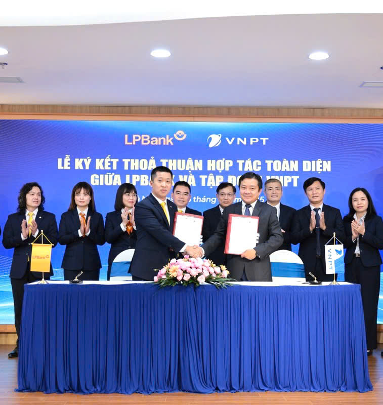 VNPT và LPBank hợp tác chiến lược, đẩy mạnh số hóa
