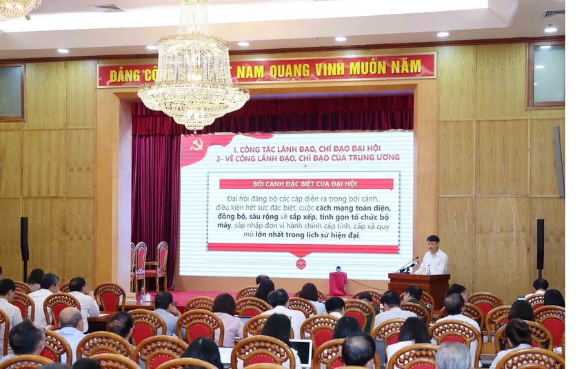 Tập trung tuyên truyền kết quả đại hội Đảng và nghị quyết quan trọng