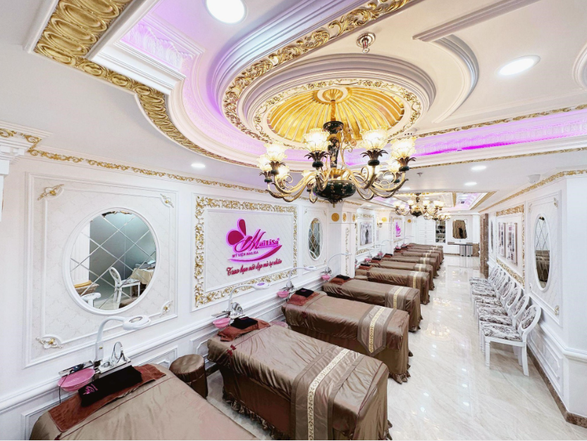 Không gian làm đẹp sang trọng tại Thẩm mỹ viện Mailisa
