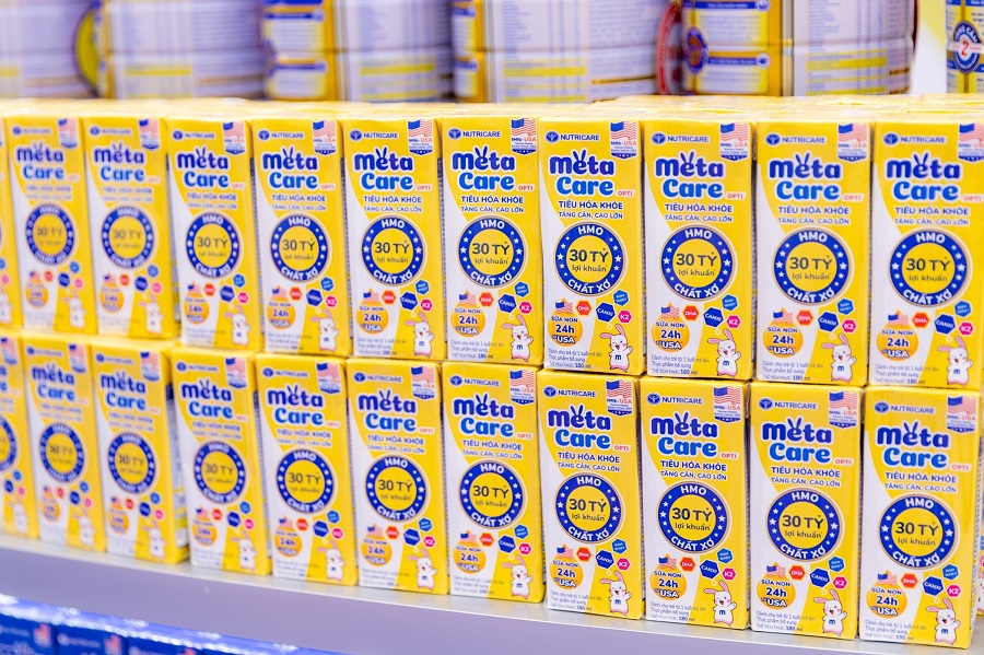 Sản phẩm đột phá Metacare Opti với 30 tỷ lợi khuẩn Postbiotic, hỗ trợ trẻ hệ tiêu hóa khỏe, tăng cân, cao lớn