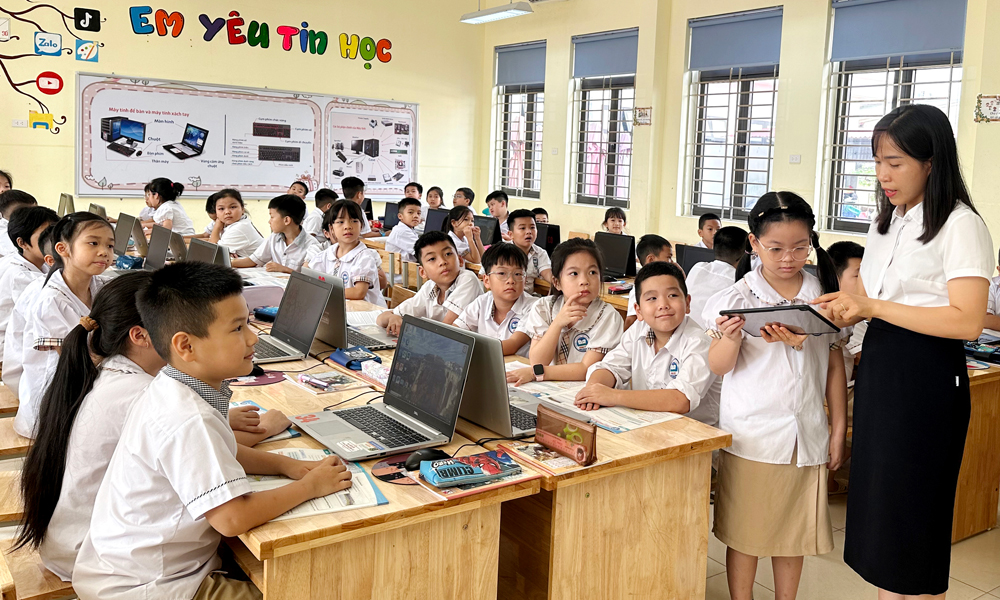 Bắc Ninh: Ứng dụng nền tảng số vào giảng dạy tiếng Anh